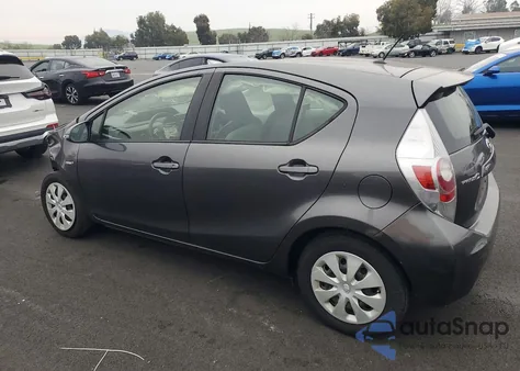 2014 Toyota Prius C из США, поврежденный, VIN JTDKDTB34E1066767